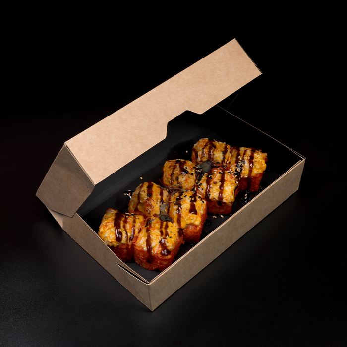 Запеченный с лососем