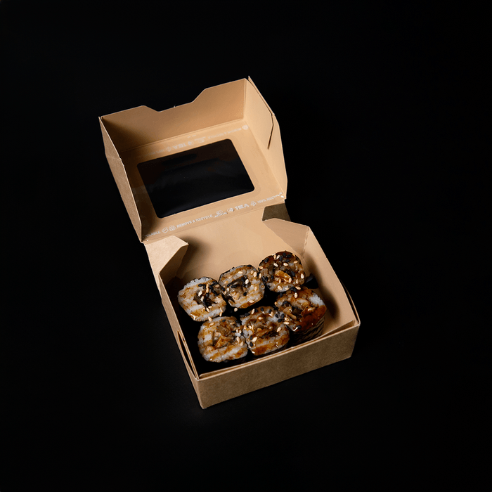 Маки с угрем