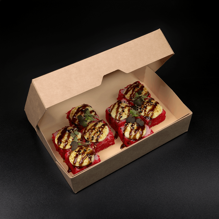 Запеченный с креветкой