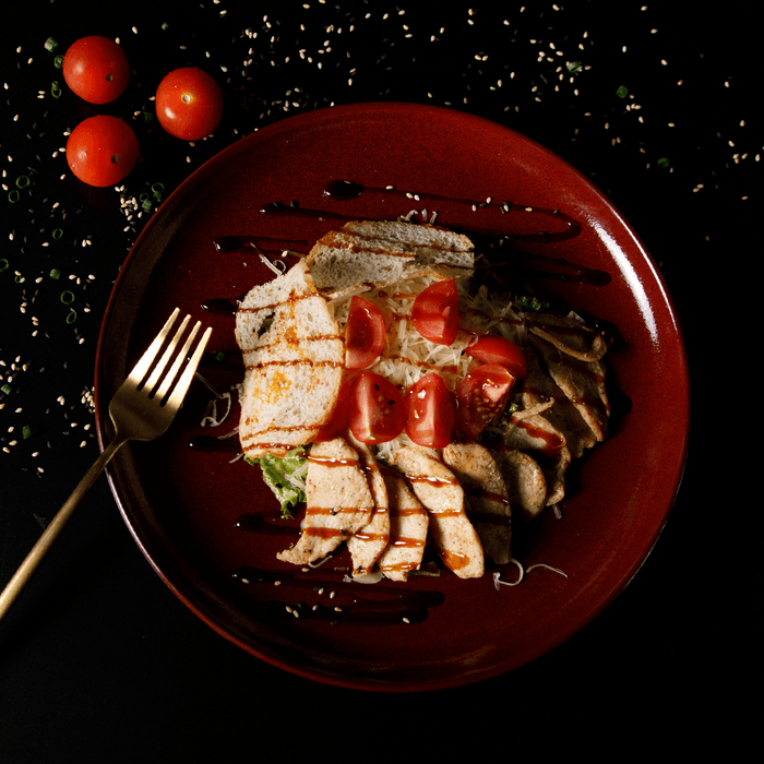 Цезарь с курицей