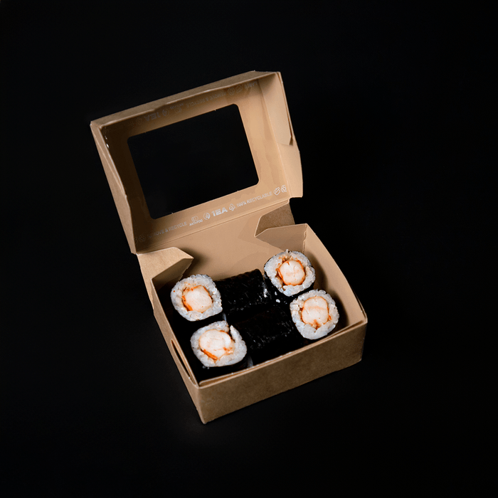 Маки с креветкой